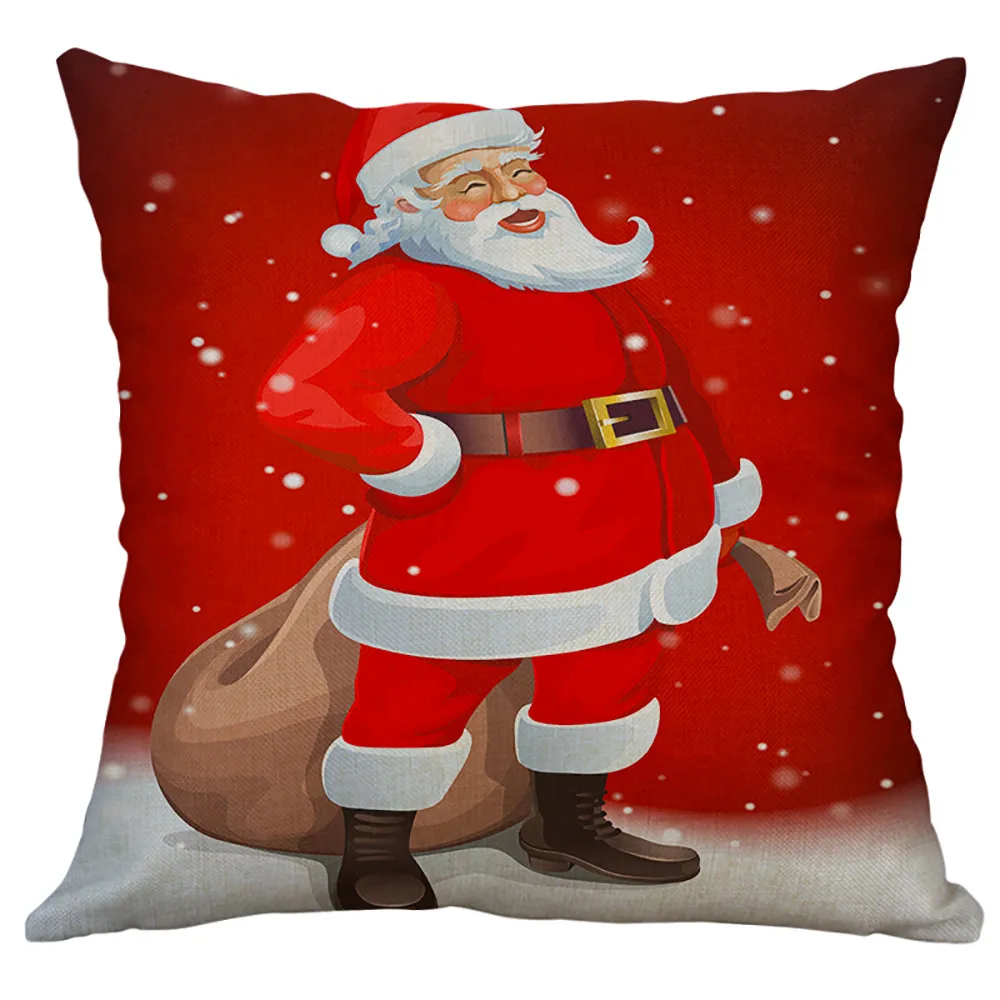 Hot Sale Cushion Cover Christmas Sofa Bed Car Home Decor Linen Pillow Case Pillowcase Casual Snowman Pillow Cover 40cmx40cm
Hot Sale Cushion Cover Christmas Sofa Bed Car Home Decor Linen Pillow Case Pillowcase Casual Snowman Pillow Cover 40cmx40cm