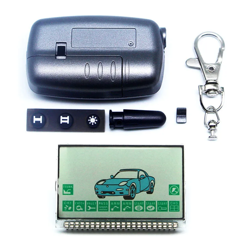 A9 LCD display for Starline A9 two way car remote/FM transmitter+ A9 LCD keychain case remote control autostart alarm case
A9 LCD display for Starline A9 two way car remote/FM transmitter+ A9 LCD keychain case remote control autostart alarm case