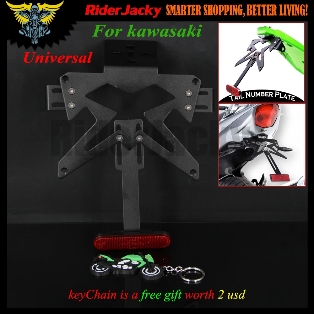 Motorcycle License Plate Bracket Holder Number Plate Hanger Tail Tidy For kawasaki ZX-6 ZX10R/RR/KRT Z1000SX/NINJA 1000/Tourer
Motorcycle License Plate Bracket Holder Number Plate Hanger Tail Tidy For kawasaki ZX-6 ZX10R/RR/KRT Z1000SX/NINJA 1000/Tourer