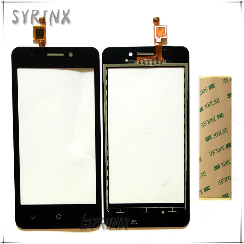Сиринкс + клейкие ленты спереди Стекло для Beeline A451 сенсорный Экран Digitizer Замена