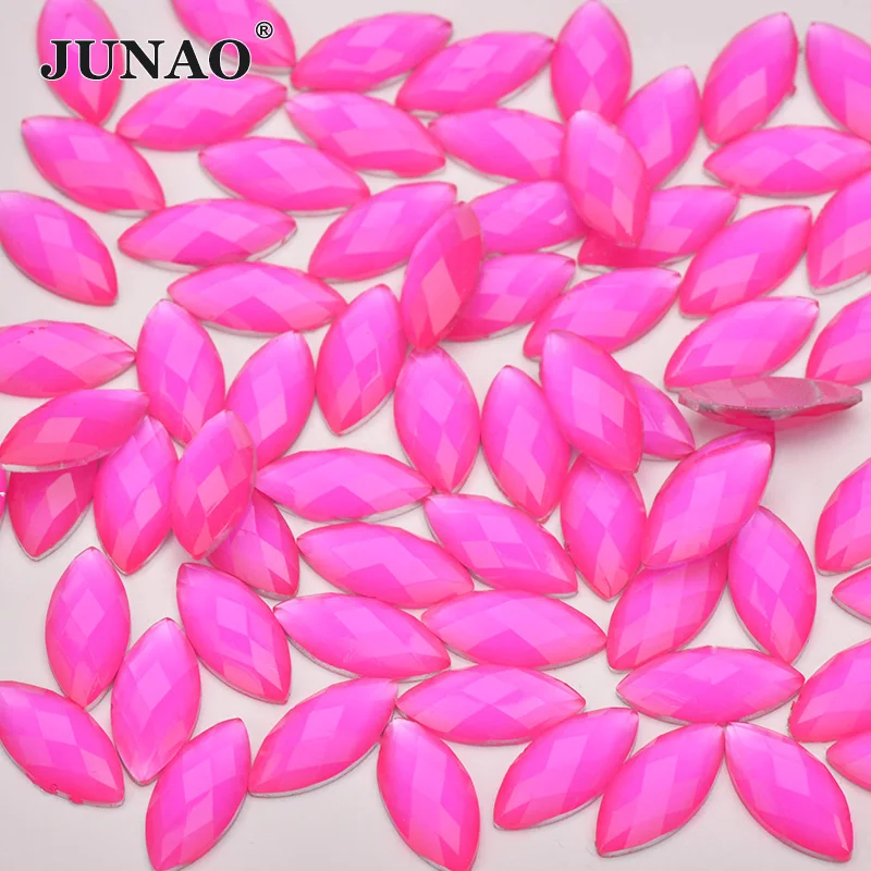JUNAO 7x15mm Rose Color Resin Rhinestones Applique Non Sewing Diamond Flat Back Gems Horse Eye Strass Crystals for DIY Crafts
JUNAO 7x15mm Rose Color Resin Rhinestones Applique Non Sewing Diamond Flat Back Gems Horse Eye Strass Crystals for DIY Crafts
