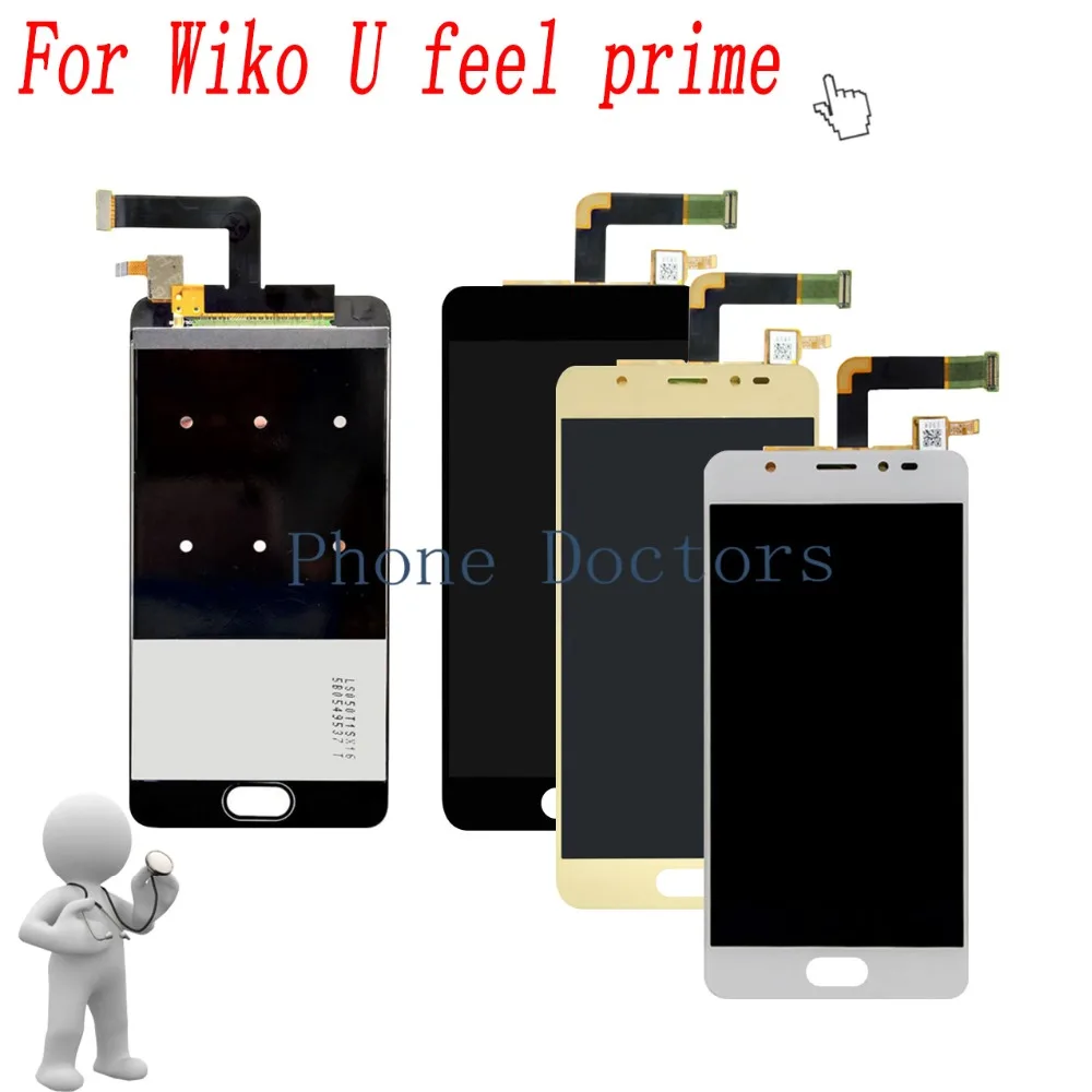 5.0'' AAA New For Wiko U feel prime LCD Display Touch Screen Digitizer Assembly Replacement
5.0'' AAA New For Wiko U feel prime LCD Display Touch Screen Digitizer Assembly Replacement