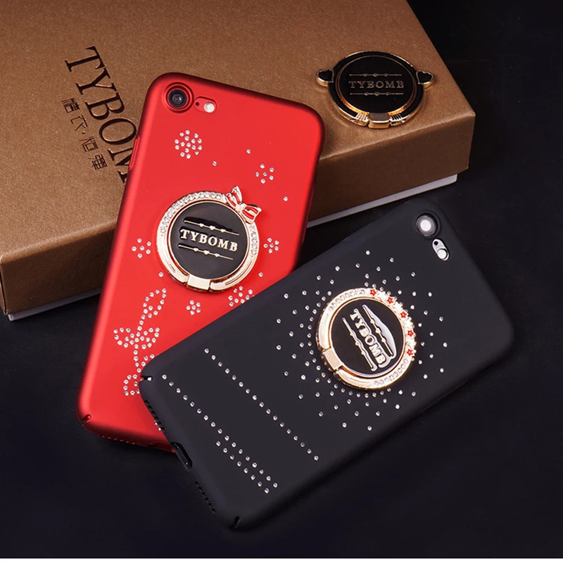 360 Degree Finger Ring Mobile Smart phone Holder Stand Diamond Metal Mobile Phone Stand Holder For iPhone Huawei All Phone (4)