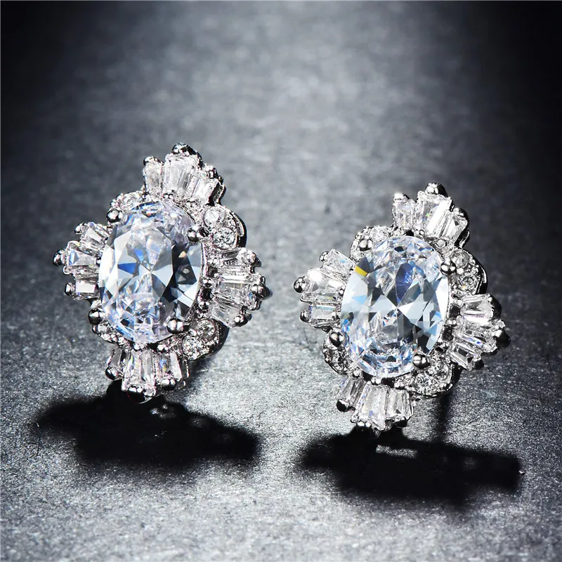 JUNXIN Cute Snowflake Earrings AAA Zircon Stud Earrings 925 Sterling Silver Filled Christmas Jewelry Accessories For Women
JUNXIN Cute Snowflake Earrings AAA Zircon Stud Earrings 925 Sterling Silver Filled Christmas Jewelry Accessories For Women