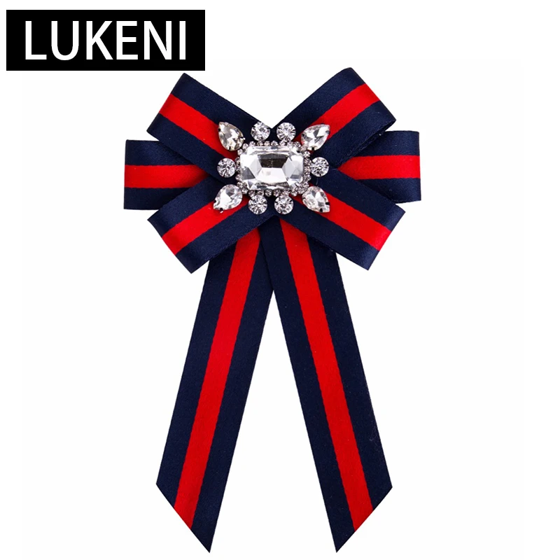 3Color British Crystal Brooches Pins Canvas Fabric Bowknot Tie Necktie Collar Corsage Bow Brooch For Women Drill Fabric Ribbon
3Color British Crystal Brooches Pins Canvas Fabric Bowknot Tie Necktie Collar Corsage Bow Brooch For Women Drill Fabric Ribbon