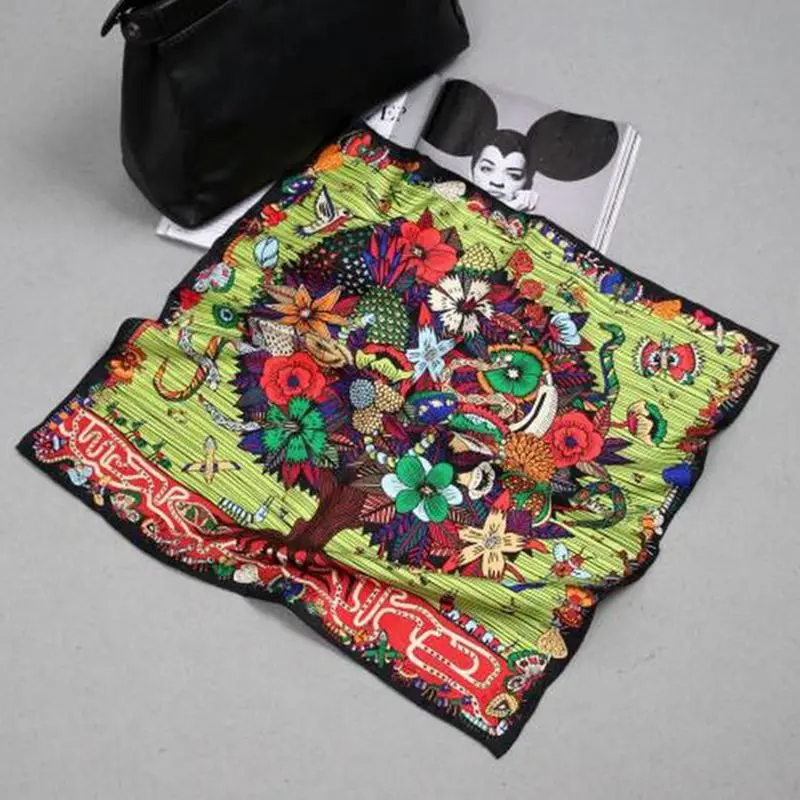 55x55cm Spring Fashion Print 100% Pure Silk Scarf Women's Small Square Silk Twill Scarves Wraps Necktie Bag Scarf
55x55cm Spring Fashion Print 100% Pure Silk Scarf Women's Small Square Silk Twill Scarves Wraps Necktie Bag Scarf