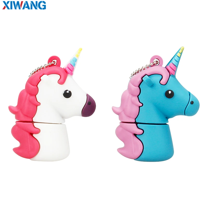 XIWANG Silica gel Unicorn USB Flash Drive 128GB 64GB 32GB 16GB 8GB 4GB Cartoon lovely Horse Real Capacity Pen Drive Flash Drive
XIWANG Silica gel Unicorn USB Flash Drive 128GB 64GB 32GB 16GB 8GB 4GB Cartoon lovely Horse Real Capacity Pen Drive Flash Drive