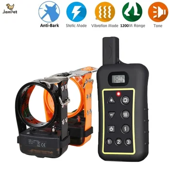 JANPET Night Using Dog Training Collar ANTI-BARK Dog Shock Collars Remote Control 1200m PET Trainer for 1 or 2 or 3 dogs
JANPET Night Using Dog Training Collar ANTI-BARK Dog Shock Collars Remote Control 1200m PET Trainer for 1 or 2 or 3 dogs