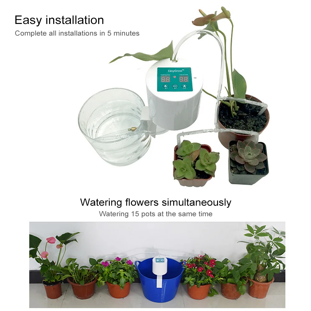 Water Pump Timer System Controller Drip Arrow Intelligent Garden Automatic Watering Device Succulents Plant Drip Irrigation Tool
Water Pump Timer System Controller Drip Arrow Intelligent Garden Automatic Watering Device Succulents Plant Drip Irrigation Tool