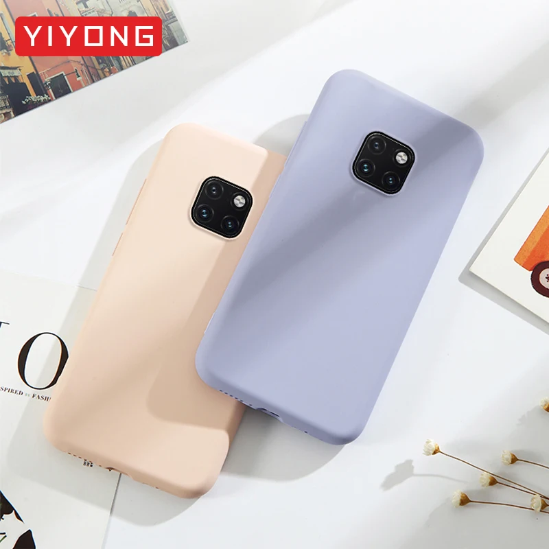 YIYONG Cover For Huawei Mate 20 Lite Case Slim Soft Coque For Huawei Mate 20 Pro Case Liquid Silicone Back Cover Mate 20X 20 X
YIYONG Cover For Huawei Mate 20 Lite Case Slim Soft Coque For Huawei Mate 20 Pro Case Liquid Silicone Back Cover Mate 20X 20 X