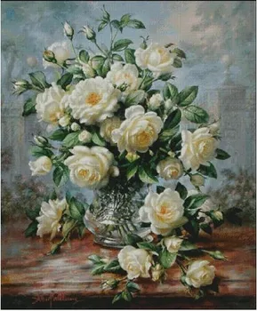 Embroidery Package Hot Sell Best Quality Cross Stitch Kits Flowers Free Shipping
Embroidery Package Hot Sell Best Quality Cross Stitch Kits Flowers Free Shipping