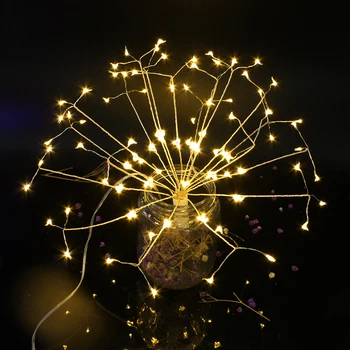 Christmas Wedding DIY lights Waterproof LED 60cm String Fireworks light Decor. Romantic Remote Lamp For Holiday,AA Battery Power
Christmas Wedding DIY lights Waterproof LED 60cm String Fireworks light Decor. Romantic Remote Lamp For Holiday,AA Battery Power