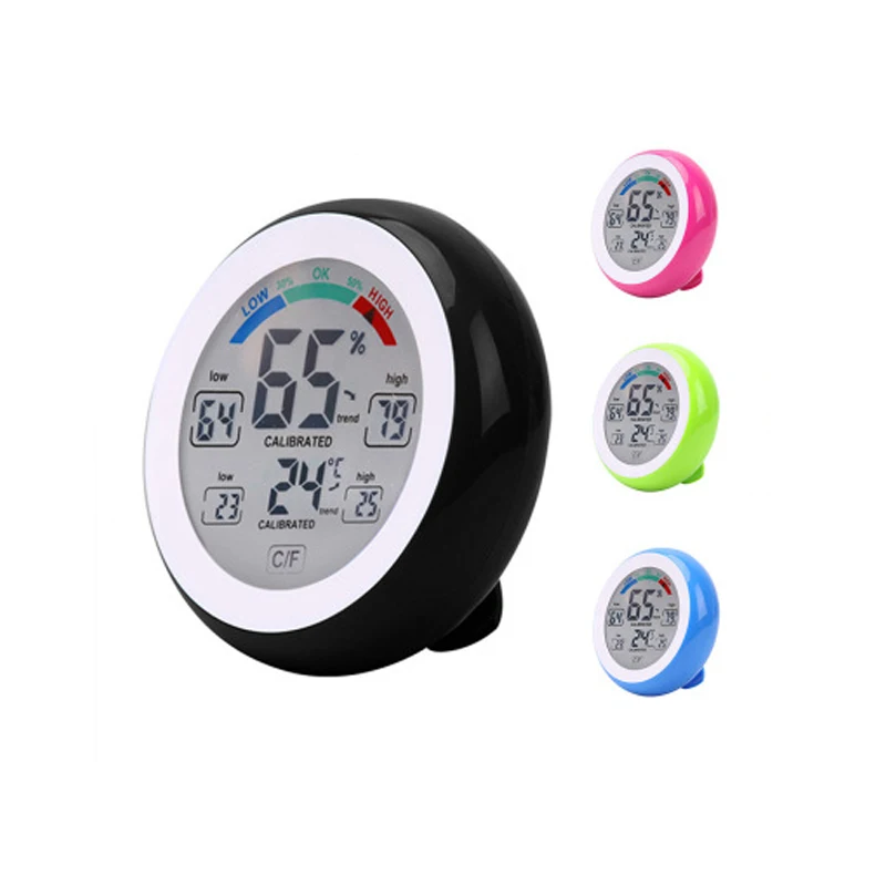 Indoor Outdoor LCD Digital Thermometer Hygrometer Pyrometer & Digital Temperature Humidity Meter Controller as Weather Station
Indoor Outdoor LCD Digital Thermometer Hygrometer Pyrometer & Digital Temperature Humidity Meter Controller as Weather Station