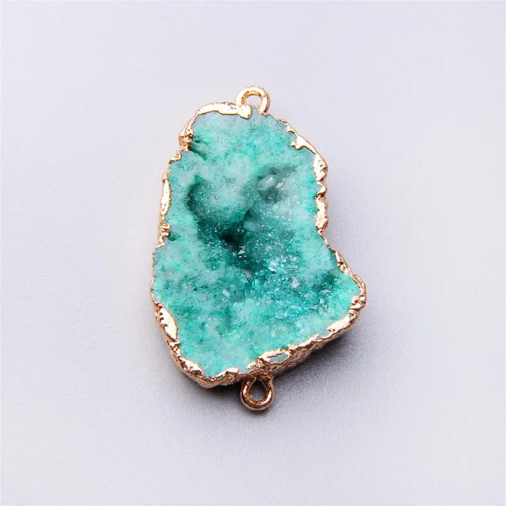 blue Natural Druzys Pendants Charms Stone quartz Connector Gold Teardrop Pendant Women Gift Jewelry druzy necklace DIY bulk
blue Natural Druzys Pendants Charms Stone quartz Connector Gold Teardrop Pendant Women Gift Jewelry druzy necklace DIY bulk