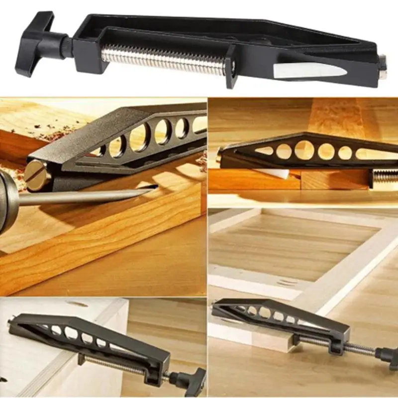 Woodworking Clamp Durability Oblique Hole Fixing Clamping Drilling Device Clamp Clip Holder High Hardness Tools
Woodworking Clamp Durability Oblique Hole Fixing Clamping Drilling Device Clamp Clip Holder High Hardness Tools