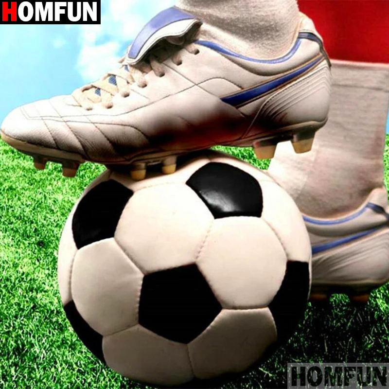 HOMFUN Full Square/Round Drill 5D DIY Diamond Painting "football" Embroidery Cross Stitch 5D Home Decor A16271
HOMFUN Full Square/Round Drill 5D DIY Diamond Painting "football" Embroidery Cross Stitch 5D Home Decor A16271