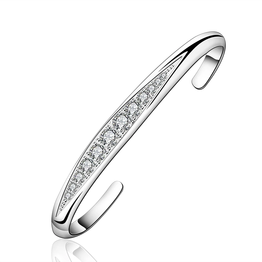 2018 NEW 925 sterling silver bangle slim open circle with crystal stone tag open cuff bangle bracelet for women jewelry
2018 NEW 925 sterling silver bangle slim open circle with crystal stone tag open cuff bangle bracelet for women jewelry