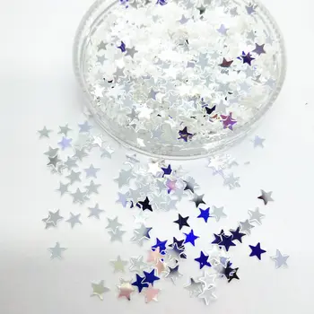 LNHOME 50g/lot 4mm Crystal Blue Star Sequins PVC Paillette Loose Flat Flakes Nail Art Confetti
LNHOME 50g/lot 4mm Crystal Blue Star Sequins PVC Paillette Loose Flat Flakes Nail Art Confetti
