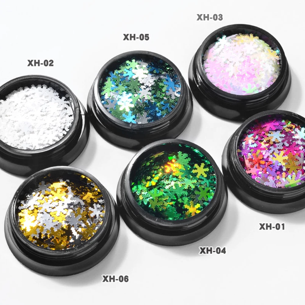 6 Color/Set Ultra Thin Sequins Glitter Colorful Shinning Sequin Snowflake Shape DIY For Nails Art Manicure Decoration TSLM2
6 Color/Set Ultra Thin Sequins Glitter Colorful Shinning Sequin Snowflake Shape DIY For Nails Art Manicure Decoration TSLM2