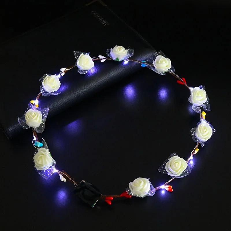 LED Glow Light Flower Garland Headband Hawaii Beach Christmas Wedding Party Supplies Decorations Wholesale DROP SHIPPING OK
LED Glow Light Flower Garland Headband Hawaii Beach Christmas Wedding Party Supplies Decorations Wholesale DROP SHIPPING OK