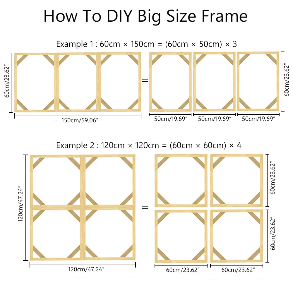 Canvas Frame Kit Professional Stretcher Bar For Canvas Print Painting Gallery Wrapped
Canvas Frame Kit Professional Stretcher Bar For Canvas Print Painting Gallery Wrapped