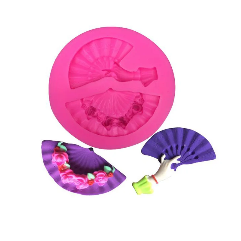 Fan Cake Dessert Decoration Jelly Pudding Sugar Cake Silicone Mold DIY Kitchen Table Bar Bakeware Handmade Chocolate Soap Mold
Fan Cake Dessert Decoration Jelly Pudding Sugar Cake Silicone Mold DIY Kitchen Table Bar Bakeware Handmade Chocolate Soap Mold