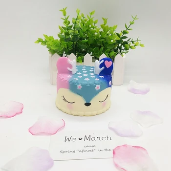 1 Pcs Cute Cake Shape Simulation Slow Rising Rebound Antler Cake Simulation Cake Food Resin Crafts Decoration Gift For Children
1 Pcs Cute Cake Shape Simulation Slow Rising Rebound Antler Cake Simulation Cake Food Resin Crafts Decoration Gift For Children