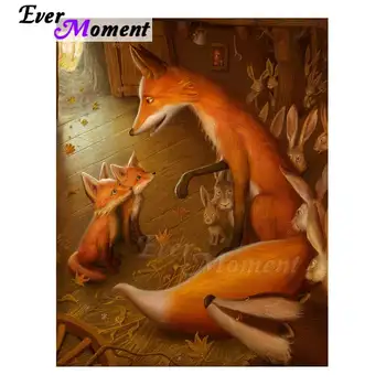 Ever Moment Diamond Painting Fox Family Rabbit Mosaic Hobby Decoration For Home Full Square Drill Diamond Embroidery 3F484
Ever Moment Diamond Painting Fox Family Rabbit Mosaic Hobby Decoration For Home Full Square Drill Diamond Embroidery 3F484