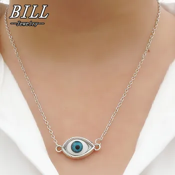 N2041 Blue Evil Eye Pendant Necklace For Women Men Fashion Jewelry Bijoux Collares Steampunk Necklace European & American Style
N2041 Blue Evil Eye Pendant Necklace For Women Men Fashion Jewelry Bijoux Collares Steampunk Necklace European & American Style