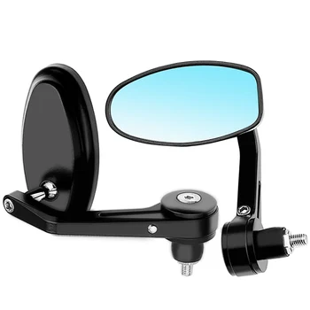 7/8" Motorcycle Rearview Oval Blue Mirror 22mm Handlebar Bar End Rear View Mirrors Bike Motorbike Side Mirror Car Accessories
7/8" Motorcycle Rearview Oval Blue Mirror 22mm Handlebar Bar End Rear View Mirrors Bike Motorbike Side Mirror Car Accessories