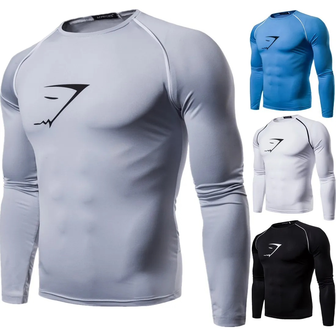New Men's Round Neck Printing Quick-drying Slim T shirts Casual Men's Long-sleeved Sports T-shirt Clothes for Male Spring Autumn
New Men's Round Neck Printing Quick-drying Slim T shirts Casual Men's Long-sleeved Sports T-shirt Clothes for Male Spring Autumn
