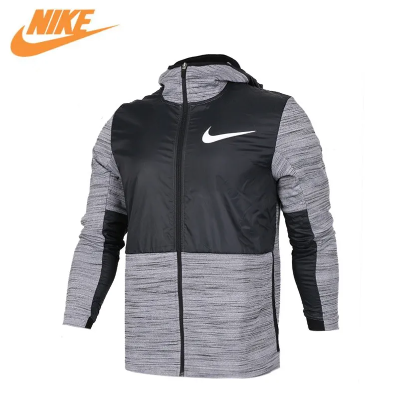 

NIKE Original New Arrival Authentic THERMA Men's Windproof Jacket Hooded Sportswear 857045-010 857045-657