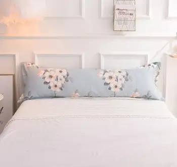 Cotton pillowcase simple printed cotton pillow case 1.2/1.5/1.8m floral printed pillow cover for bed 
Cotton pillowcase simple printed cotton pillow case 1.2/1.5/1.8m floral printed pillow cover for bed