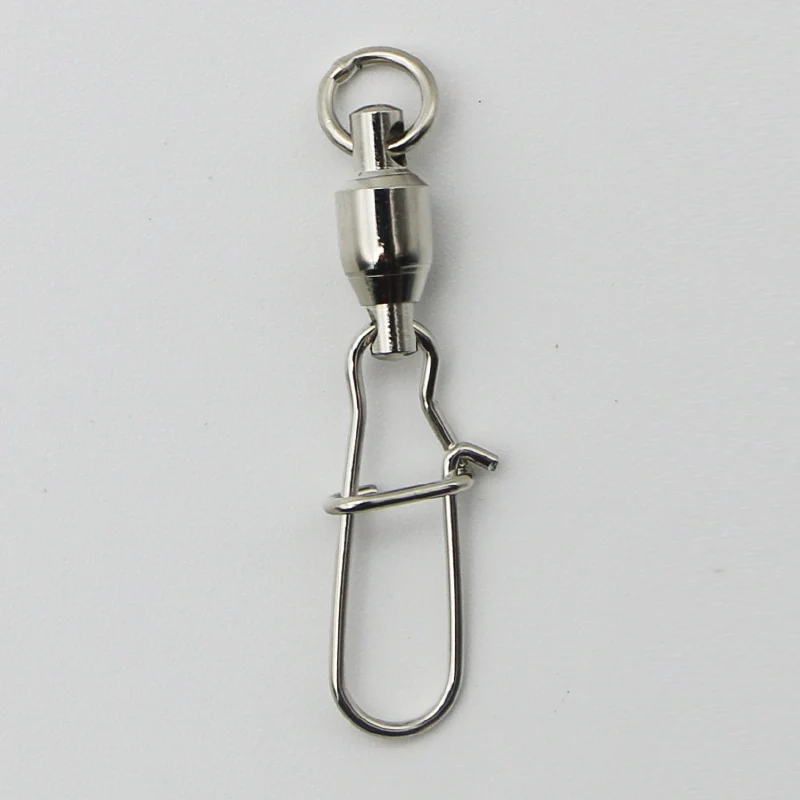 20PCS 2# 3# 4# 6# 8# 10# Fishing Connector Pin Bearing Rolling Swivel Stainless Steel with Snap Fishhook Lure Tackle Accessorie
20PCS 2# 3# 4# 6# 8# 10# Fishing Connector Pin Bearing Rolling Swivel Stainless Steel with Snap Fishhook Lure Tackle Accessorie