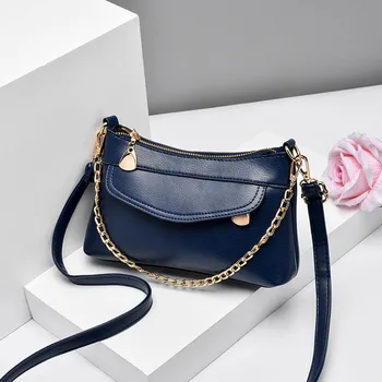 Women's Bag Fashion Simple Solid Leisure Hasp Single Shoulder Messenger sac main femme torebka damska shopper ladies hand bags
Women's Bag Fashion Simple Solid Leisure Hasp Single Shoulder Messenger sac main femme torebka damska shopper ladies hand bags