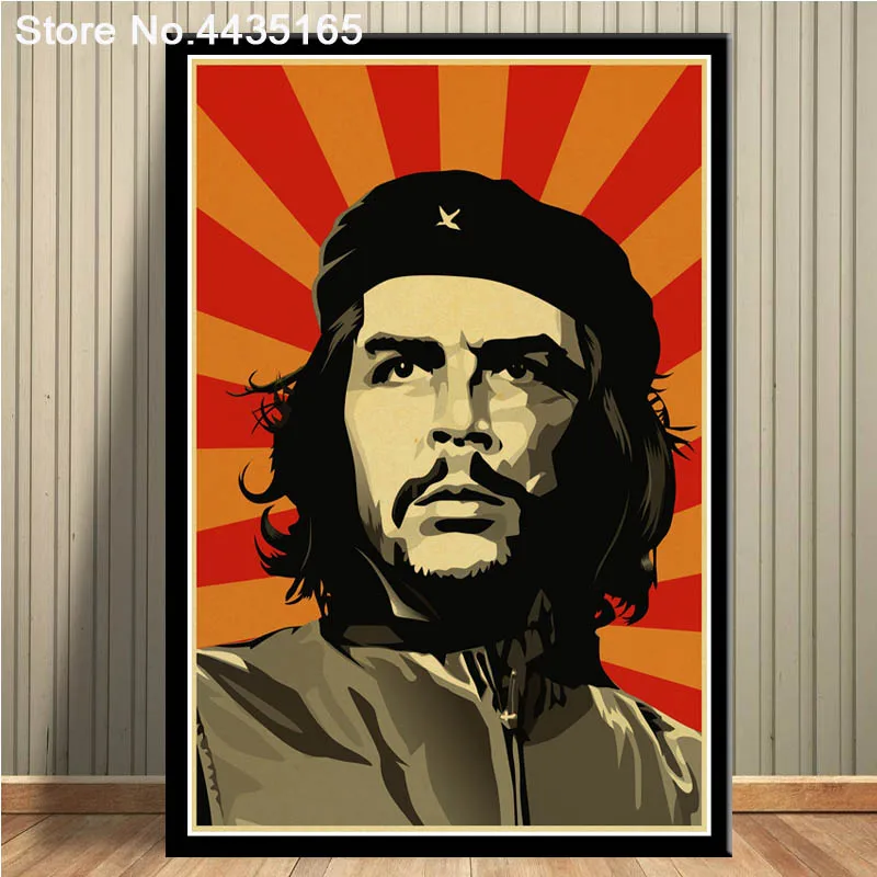 Постеры и принты Че Гевара портретный плакат мировая история революция человек