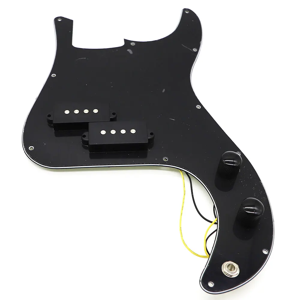 Black Prewired Loaded P Bass Pickguard for Precision Bass Guitar Accessories Parts
Black Prewired Loaded P Bass Pickguard for Precision Bass Guitar Accessories Parts