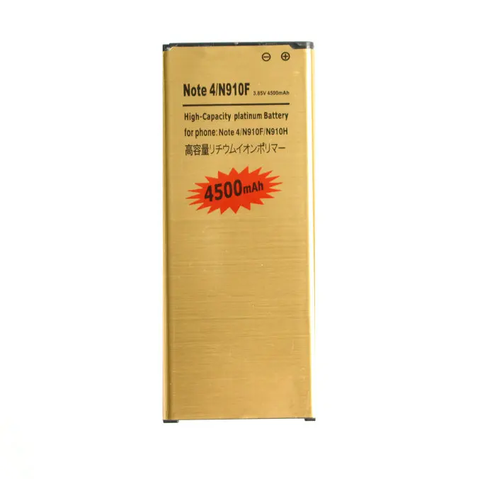 1x 4500mAh EB-BN910BBE Replacement Li-ion Gold Battery For Samsung Galaxy Note IV 4 N910F N910H N910S N910U N910L N910C
1x 4500mAh EB-BN910BBE Replacement Li-ion Gold Battery For Samsung Galaxy Note IV 4 N910F N910H N910S N910U N910L N910C