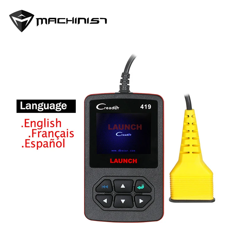 Launch CReader 419 CR419 OBD2 Code Reader Manufacturer Specific DTCs Autel AL419 same as Launch Creader 4001 Multilingual
Launch CReader 419 CR419 OBD2 Code Reader Manufacturer Specific DTCs Autel AL419 same as Launch Creader 4001 Multilingual