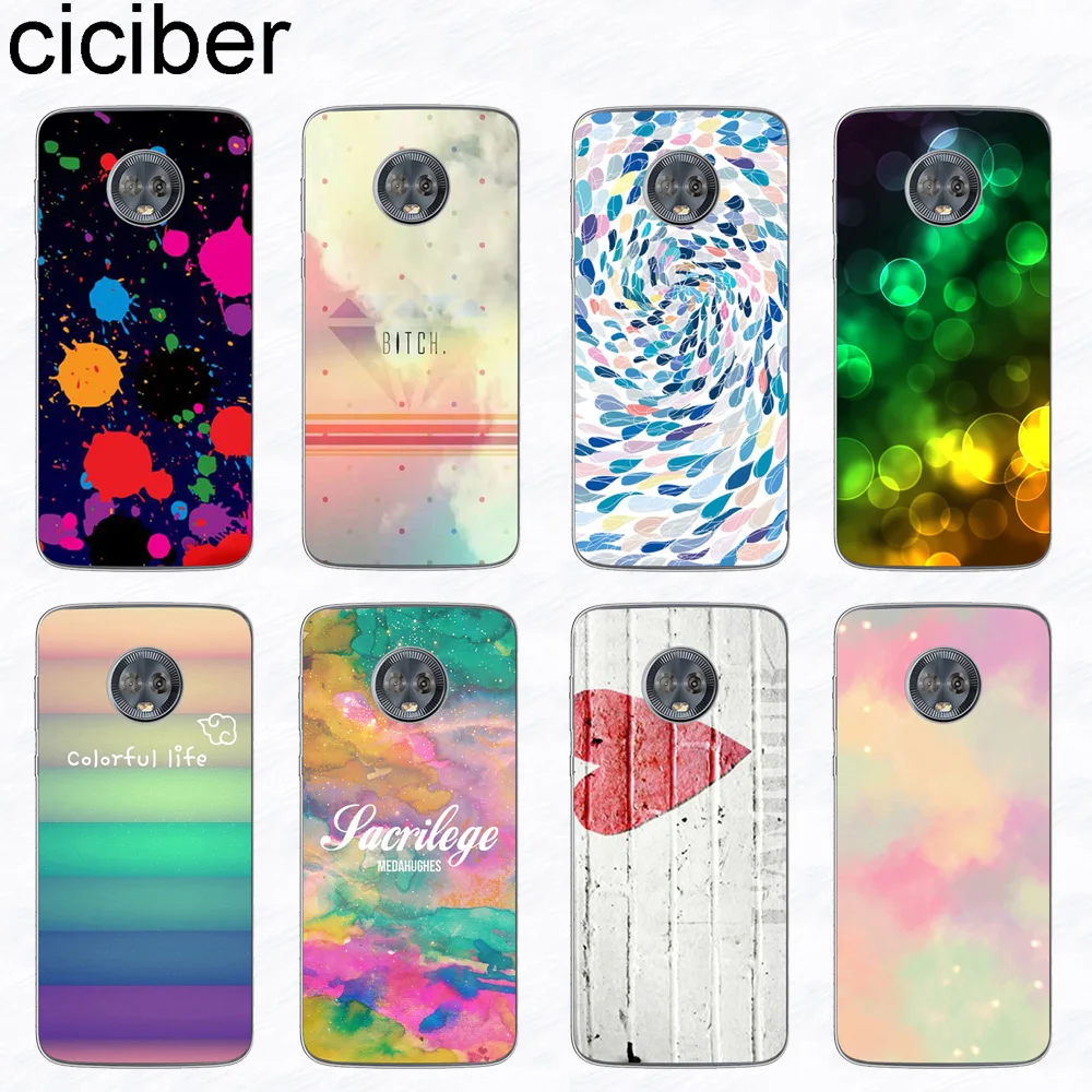 ciciber Colorful Pattern Phone Case for Motorola Moto G6 G5 G5S E5 E4 C ONE Z2 Z3 G4 Plus Play M X4 P30 Power Note Soft Cover
ciciber Colorful Pattern Phone Case for Motorola Moto G6 G5 G5S E5 E4 C ONE Z2 Z3 G4 Plus Play M X4 P30 Power Note Soft Cover