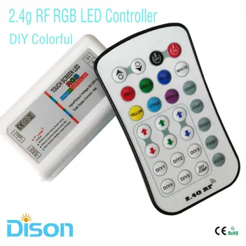 2.4G Wireless 28Key RGB led controller DC12-24A 18A RF remote control for led strip/bulb/downlight
2.4G Wireless 28Key RGB led controller DC12-24A 18A RF remote control for led strip/bulb/downlight
