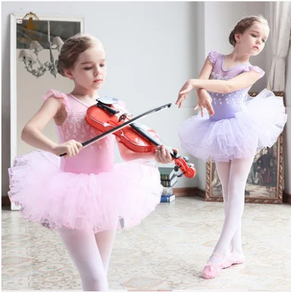 Ballet Tutu Dresses Girls New Arrival Sleeveless Lace Practice Dance Costume Leotard Skirt Children Pink Ballet Dance Skirt
Ballet Tutu Dresses Girls New Arrival Sleeveless Lace Practice Dance Costume Leotard Skirt Children Pink Ballet Dance Skirt