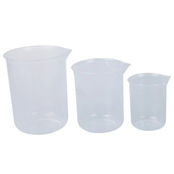 50 150 250 ml Laboratory transparent plastic 3 pcs measuring cup Measuring cup tool
50 150 250 ml Laboratory transparent plastic 3 pcs measuring cup Measuring cup tool