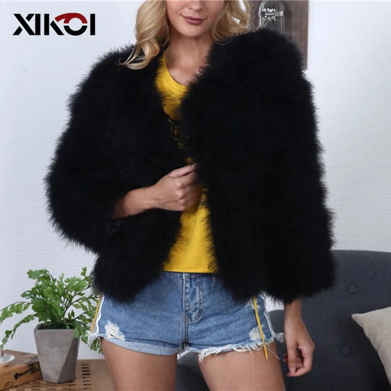 XIKOI Fluffy Warm Faux Fur Coat Women Fake Fur Short Winter Coat Female 2018 Autumn Chic Party Casual Furry Overcoat
XIKOI Fluffy Warm Faux Fur Coat Women Fake Fur Short Winter Coat Female 2018 Autumn Chic Party Casual Furry Overcoat