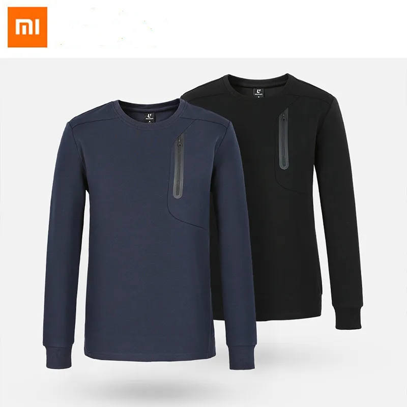 XiaoMi Mijia Uleemark Men's crew neck sports sweater Black O-neck sweater with fashion zipper
XiaoMi Mijia Uleemark Men's crew neck sports sweater Black O-neck sweater with fashion zipper