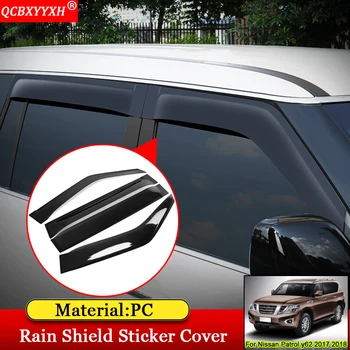 QCBXYYXH Car-styling Awnings Shelters Window Visors Sun Rain Shield Stickers Covers Accessories For Nissan Patrol y62 2017 2018
QCBXYYXH Car-styling Awnings Shelters Window Visors Sun Rain Shield Stickers Covers Accessories For Nissan Patrol y62 2017 2018