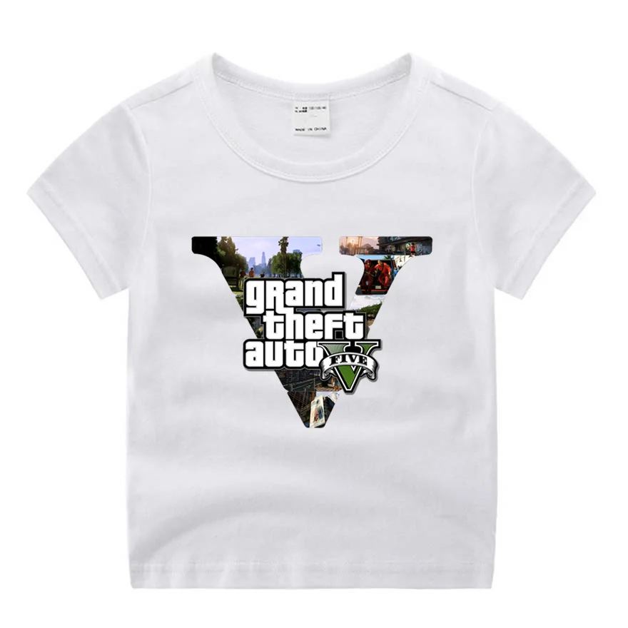 Baby Boy Girl GTA Street Fight Long With GTA 5 Funny Cartoon Print T Shirt Kids Summer O-Neck Tops Little Tshirt
Baby Boy Girl GTA Street Fight Long With GTA 5 Funny Cartoon Print T Shirt Kids Summer O-Neck Tops Little Tshirt