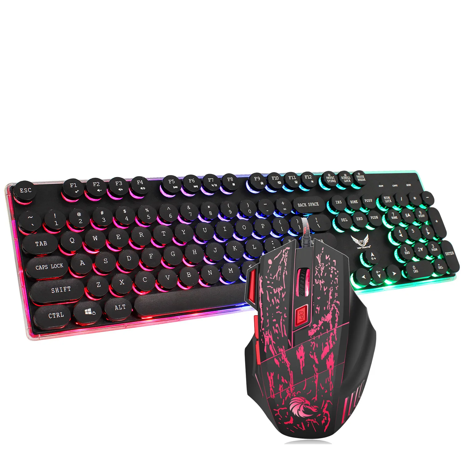 Wired Keyboard Mouse 104 Keys Ergonomic For Typing Games Compatible ZERODATE J40 Silent Mouse Wireless Pc Gamer Computador N
Wired Keyboard Mouse 104 Keys Ergonomic For Typing Games Compatible ZERODATE J40 Silent Mouse Wireless Pc Gamer Computador N