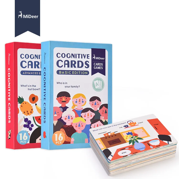 Mideer Basic Advanced Edition Enlightenment Early Education Cognitive Card Color Shape Learning Card Toys For Children Kids Baby
Mideer Basic Advanced Edition Enlightenment Early Education Cognitive Card Color Shape Learning Card Toys For Children Kids Baby