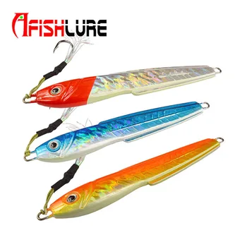 Fishing Baits 80/120/160/200g Fishing Bait Lure Metal Plate with Hook Artificial Swim Bait Hard Bait For Sea Fishing
Fishing Baits 80/120/160/200g Fishing Bait Lure Metal Plate with Hook Artificial Swim Bait Hard Bait For Sea Fishing